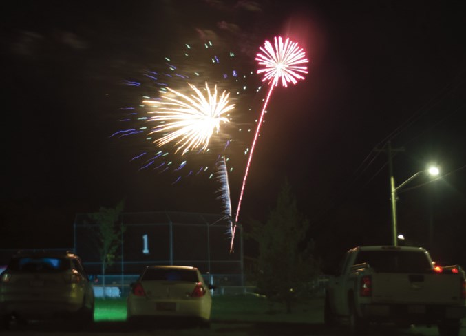  Fireworks at the Treaty Day celebration in Calling Lake were made possible in part due to collaboration between Bigstone Cree Nation and the Municipal District of Opportunity.