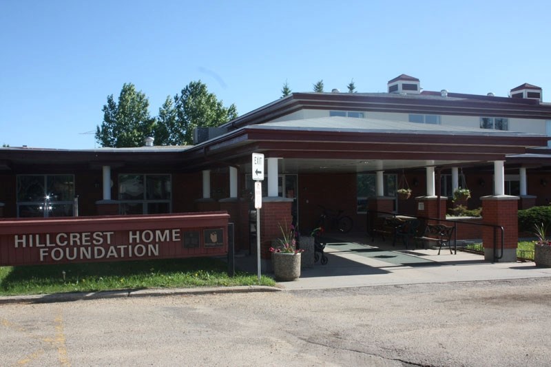 Home from home: Hillcrest Lodge containes 91 rooms. Residents there are encouraged to maintain their personal wellness and independence. Rent includes meals, snacks,