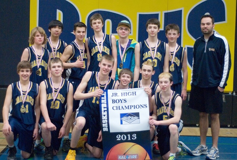 After a hard fought weekend, the boy &#8216;s senior Jags team earned another banner for BCHS after they placed first in the PHRD Divisional Tournament for the second year in 