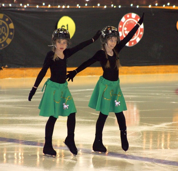Can Skate group members Clarice White and Sierra White skate to &#8220;Big Girls Don &#8216;t Cry. &#8220;