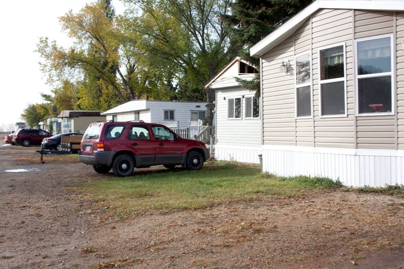 Barrhead Trailer Court, which was built about 40 years ago, has become home to dozens of people of all ages. Some of the trailers are said to be as old as the court. Now