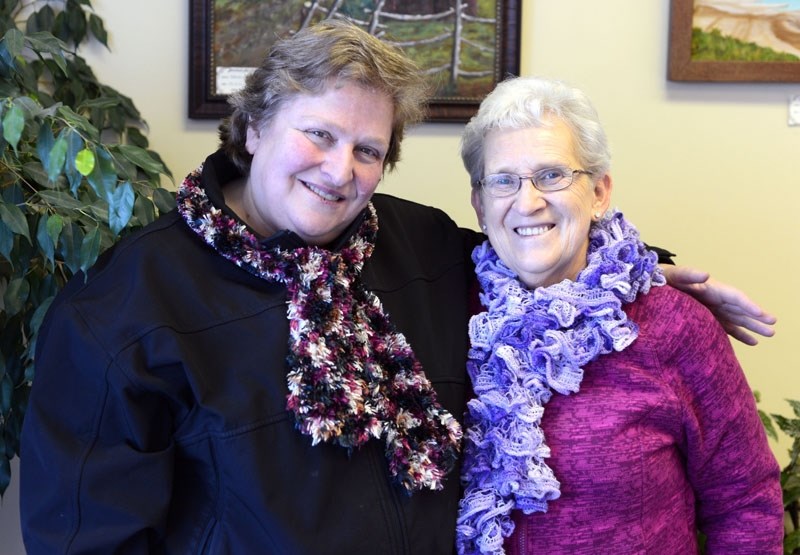 Shirley Williams and Elaine Toma, both caregivers for family members, took part in the COMPASS program last spring and encourage others to do so.