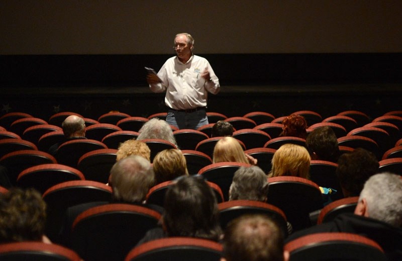 Darrell Troock, chairman of the Economic and Community Development Committee, welcomed those who came out to the three-minute promotional video &#8216;s launch party at the