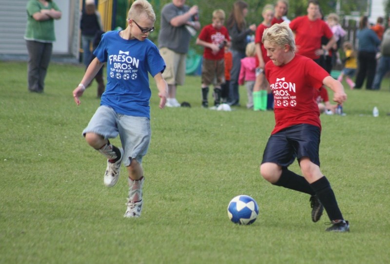 Soccer will be played at Cecile Martin Park, the Barrhead Composite High School field and in Beaver Brook.