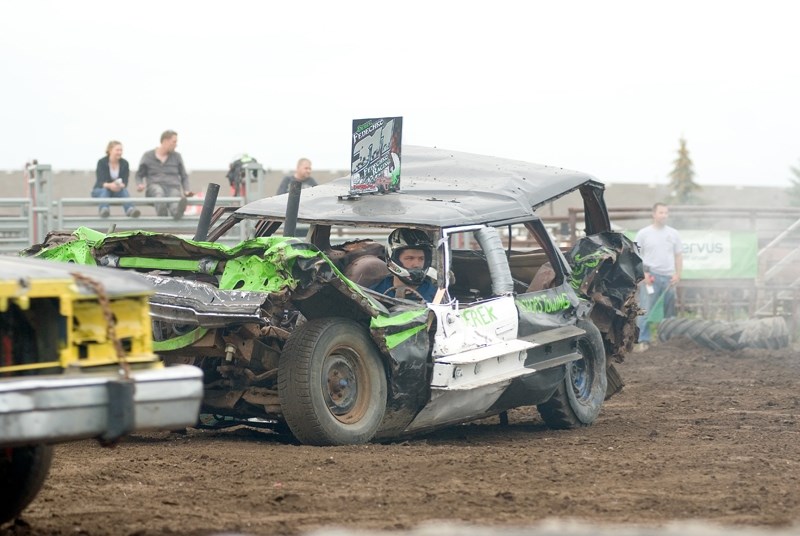 In it &#8216;s prime, the Blue Heron Fair &#8216;s demolition derby saw up to 30 cars in the arena. However numbers have dwindled to as low as only 13, with just three cars