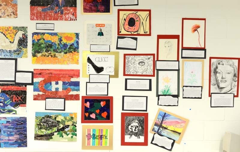 Numerous works of art, all completed by Barrhead junior high students, were on display for the school &#8216;s annual Junior High Art Show June 13, 16 and 17.