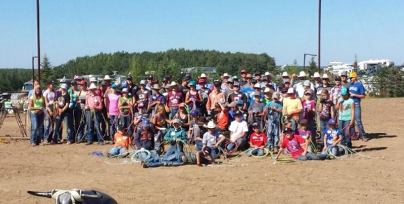 Team Roping at the Schmidt House (T.R.A.S.H. for Kids) hosted 86 students this year. The advanced roping camp, which ran Aug. 11-13, is a chance for aspiring ropers to learn