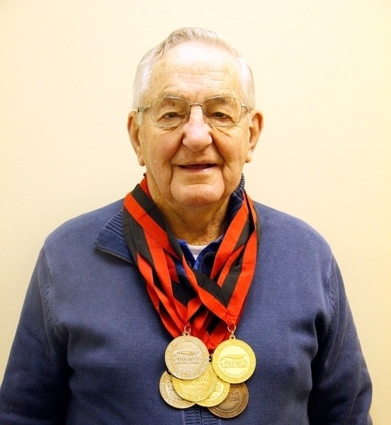 Winning three gold, two silver, and two bronze was quite the accomplishment for John Barkemeyer, who participated in the 2014 Huntsman Games.