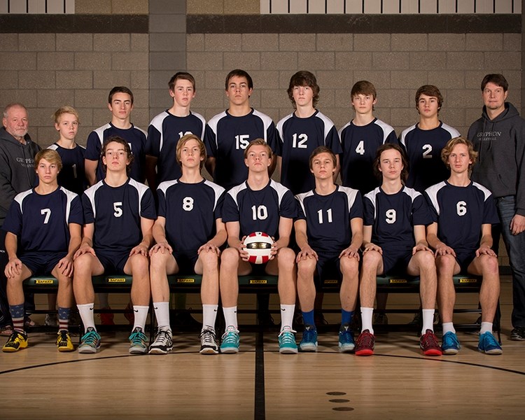 The Barrhead Composite High School Senior Gryphons brought home silver after competing at Provincials in Fort McMurray. Team Members are: Nolan Tuininga, Quinn Meunier, Jace