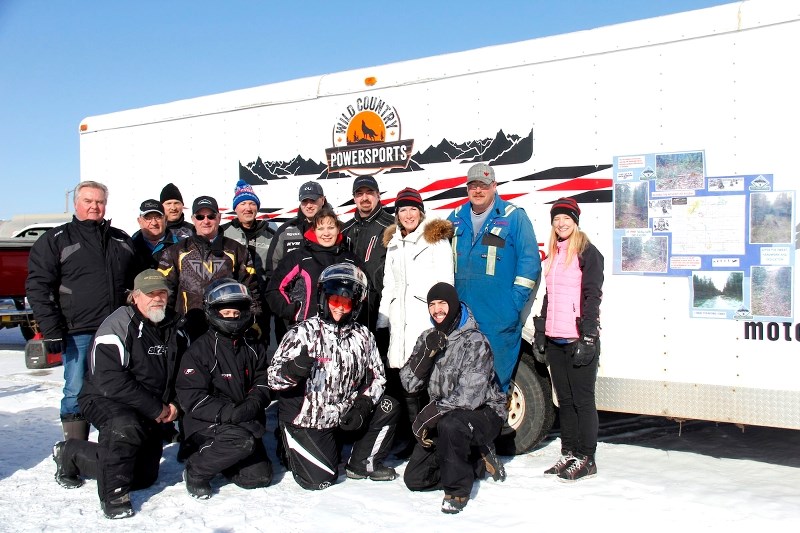 The Northern Lights Snowmobile Club hosted a grant tour on Saturday, February 28 as a way of celebrating all of their hard work.