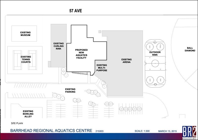 BR2 Architecture has released their conceptual plan and are now fine tuning the details for the aquatic centre. The newly formed tri-party committee will meet on March 31 and 
