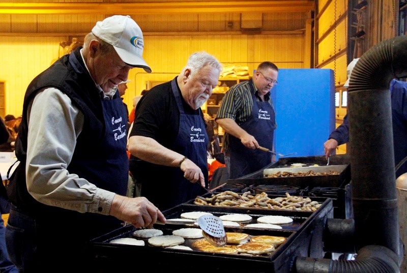 County Councillors are cooking up a storm as they serve breakfast to ratepayers throughout the county during their Annual Ratepayers Breakfast. The event is hosted as a