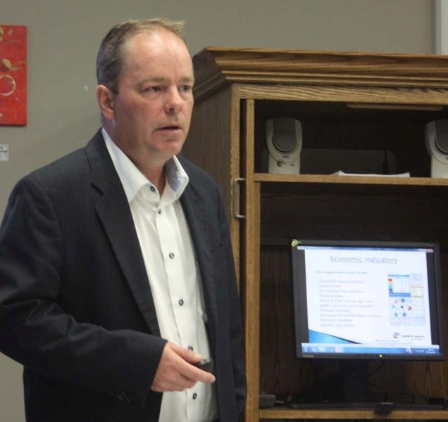 Troy Grainger, Growth Alberta manager, gave his report to the Barrhead County Council during their regular meeting on Tuesday, Aug. 18, and discussed renovations to the