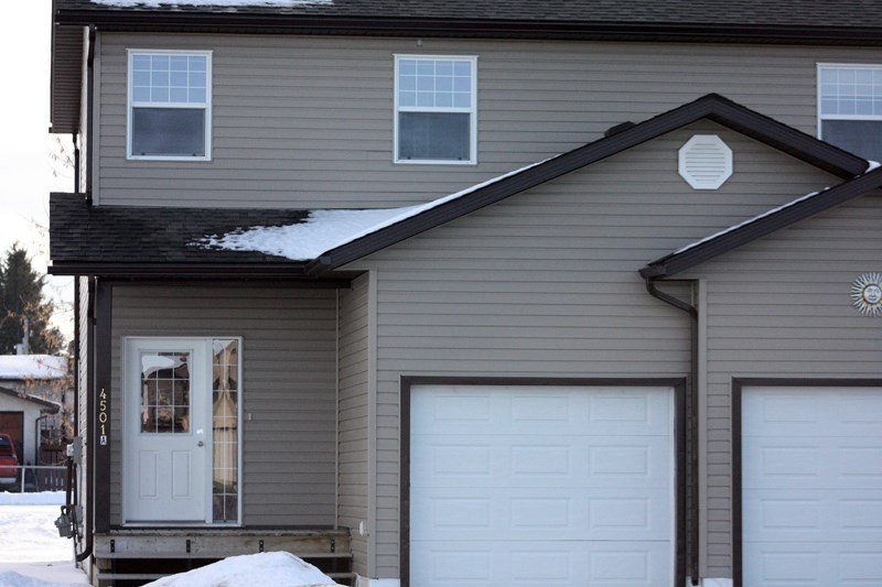 This home, located at 4501 59 Avenue, is currently available for a potential Habitat family, according to Armand Mercier, the director of family services for Habitat For