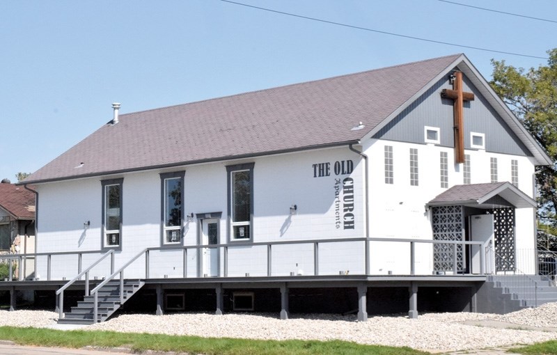 Rick Hofsink has repurposed the old Canadian Reformed Church into an affordable housing complex. The project is expected to be complete by the end of October.