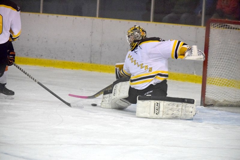 Ty Steinbring had a strong performance and backstopped the Steelers for their first win of the season.