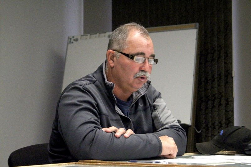 County of Barrhead public works assistant supt. Ken Hove reported on the progress his department is making with regards to ongoing roadwork projects and winterization efforts 