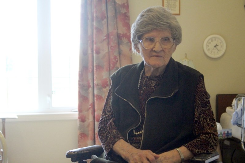 Barrhead resident Jennie Sutherland is the second oldest Albertan. She is 110 and celebrated on Oct. 4.