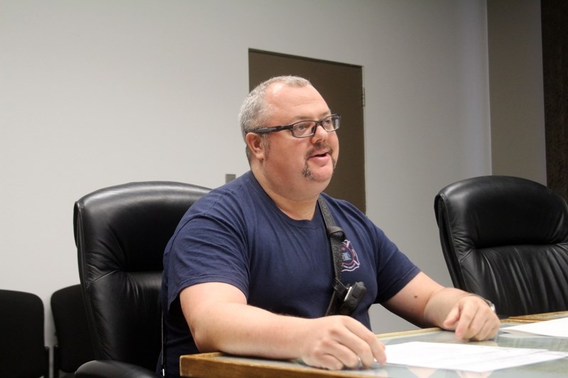 Barrhead fire chief John Whittaker said the third quarter of the year continues to be busy for the members of the fire department. He told council currently the department is 