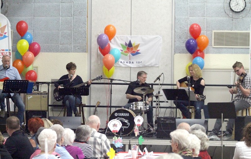 Musical group Blind Dog Revival performed during the Volunteer Appreciation and Awards Night, entertaining attendees with a mix of country and classic rock hits at Barrhead