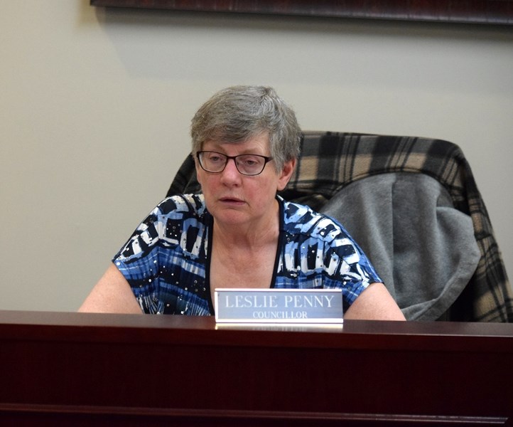 Coun. Leslie Penny said while she is proud of the work council put in to making the budget, she said the town &#8216;s finances could look brighter after the arbitration