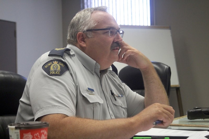 Barrhead RCMP Detachment commander Bob Dodds said during a presentation to county council that people have to do their part in stopping vehicle theft by not leaving their