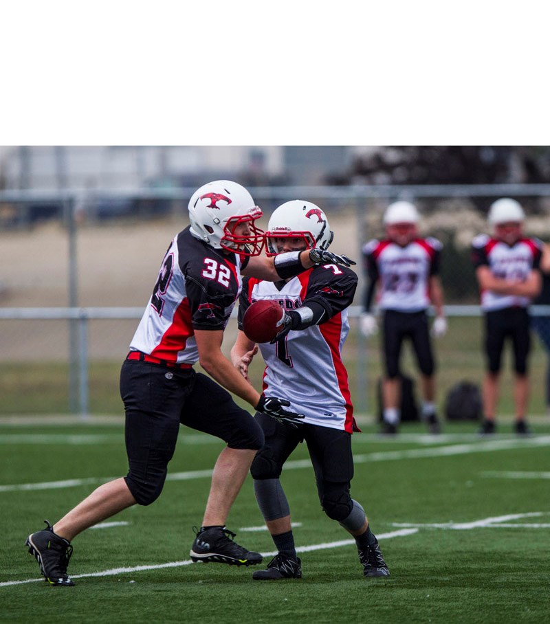 T-birds in exhibition action from earlier this season.