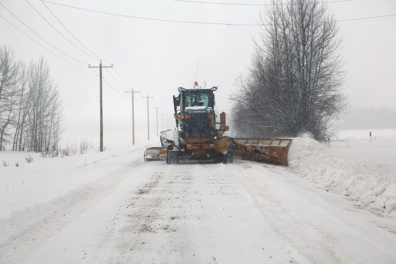 A Jan. 25 snowstorm forced Pembina Hills Public Schools to cancel bus service on 34 routes Jan. 26.