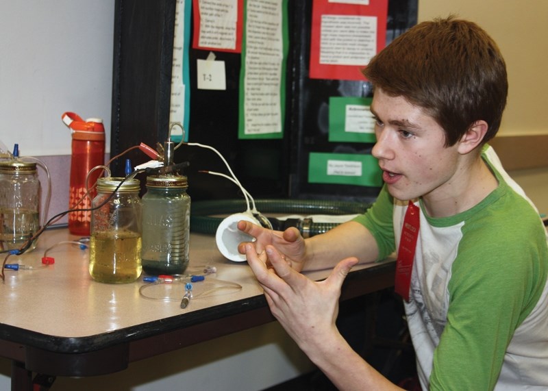 The Westlock Community Hall hosted the 49th annual Westlock Local Science Fair March 7. About 115 students from around the region participated by devising science projects to 