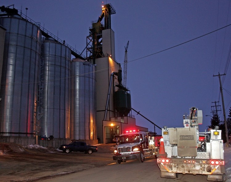 Westlock firefighters were called to Westlock Terminals early Friday morning concerning a fire at the main terminal. The blaze caused an unspecified amount of damage, but