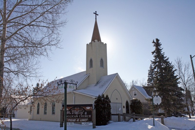 St. Philip&#8217;s Anglican Church is Westlock&#8217;s sole town-recognized historic site.