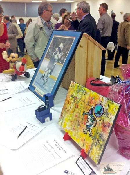 There was a wide variety of items up for live and silent auction at the April 9 Spirit Centre Gala. The event raised $53,500.