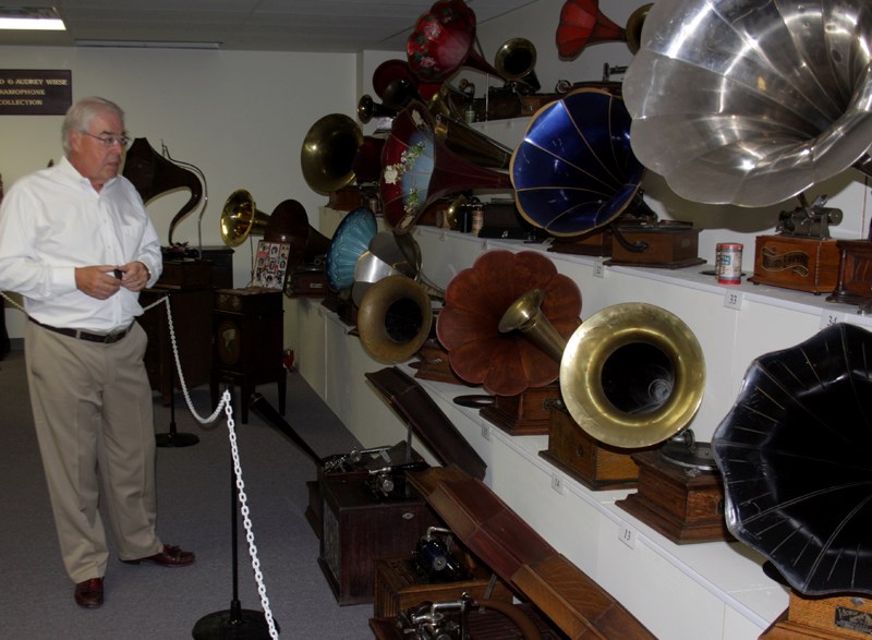 Barrhead-Morinville-Westlock MLA Ken Kowalski toured the Westlock Pioneer Museum Friday. On Sunday, the long-time MLA said he plans to run again.