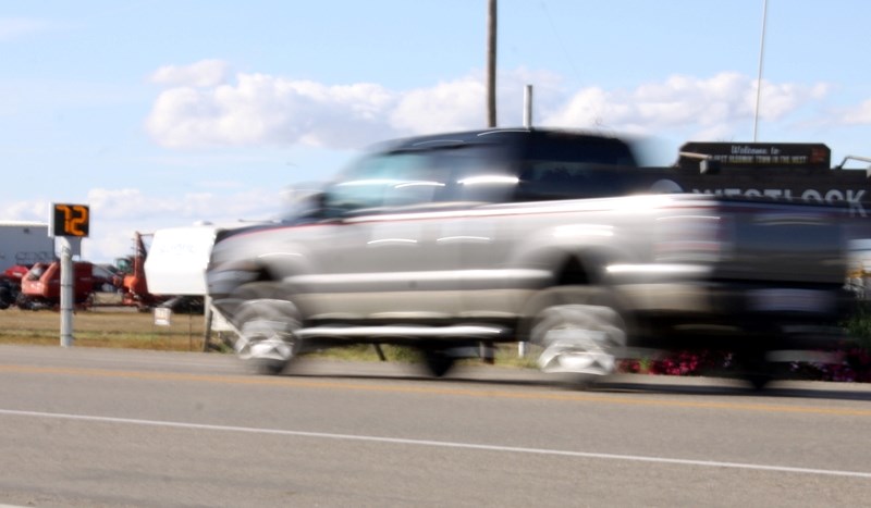 RCMP oppose a suggested increase in speed limits at the east end of town along Highway 18. The increase is aimed at curbing intersection congestion at the Highway 44