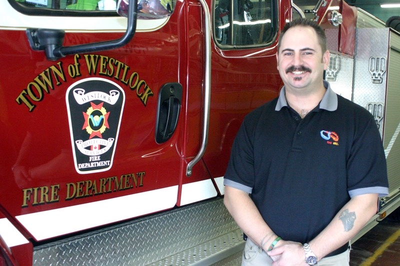 Town of Westlock Fire Chief Stuart Koflick was recognized on Sept. 14 with the Fire Service Exemplary Service Medal for his contributions to the fire service throughout his