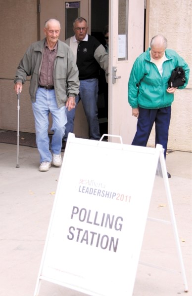 Locally, 1,268 people cast ballots in the PC leadership vote last weekend.