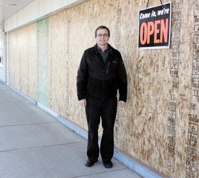 Todd Arth was remarkably positive about a series of break-ins in the downtown area last week. Arth&#8217;s Fashion Centre will be boarded up until roll shutters are installed 