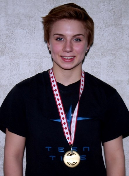 Jarvie&#8217;s Haley Heffel earned top spot in her 60-kg weight category at provincials. She will now compete for a national title.