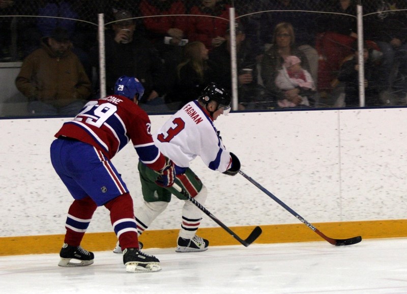 The March 15 Montreal Canadiens Alumni Game raised roughly $20,000 for the Westlock Rotary Spirit Centre.