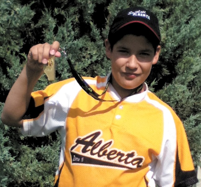 Clyde&#8217;s Levi Cohoe brought home a gold medal from the 2012 Alberta Summer Games in Lethbridge.