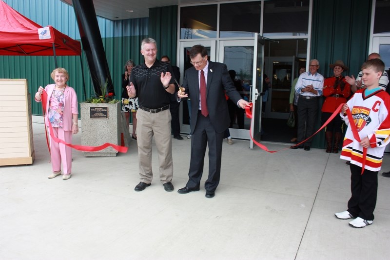 The ribbon-cutting at the Westlock Rotary Spirit Centre was the highlight of the news year. The project may have gone over budget, but it has received an overall positive