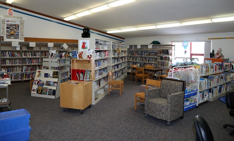 The library at W.R. Frose in Fawcett could be replaced with a bookmobile once the school is shut down at the start of the 2014-2015 school year.