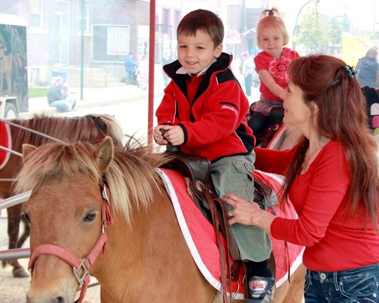 Pony rides were among the attractions at last year’s Wacky Saturday, and this year will see a return of many of the same activities that made the 2012 event a success.
