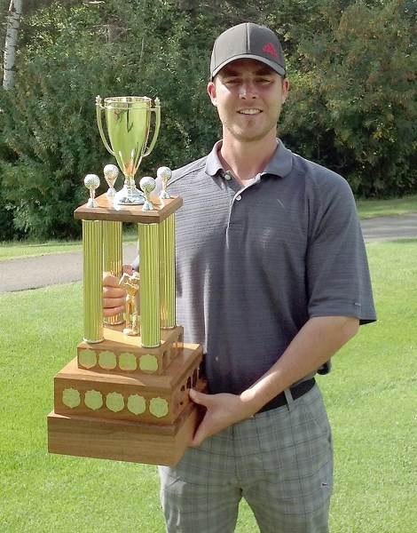 Aaron McNelly won the Westlock Men’s Open on Aug. 5 by posting a three-day score of 231, two strokes better than runner-up Ryan Coish. It was McNelly’s second win, the first