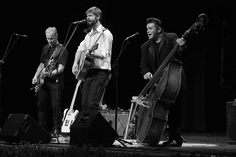 The T. Buckley Band is coming to the Cultural Arts Theatre on Jan. 10. The five-piece group will feature T. Buckley (centre), Derek Pulliam (left), Tim Leacock and (not