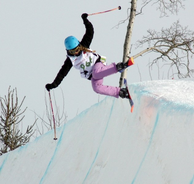 There was no rest after the Alberta Winter Games for Emma Siegle, who also competed in a super pipe competition at Tawatinaw Valley Ski Hill Feb. 16. At the Feb. 6-9 Games