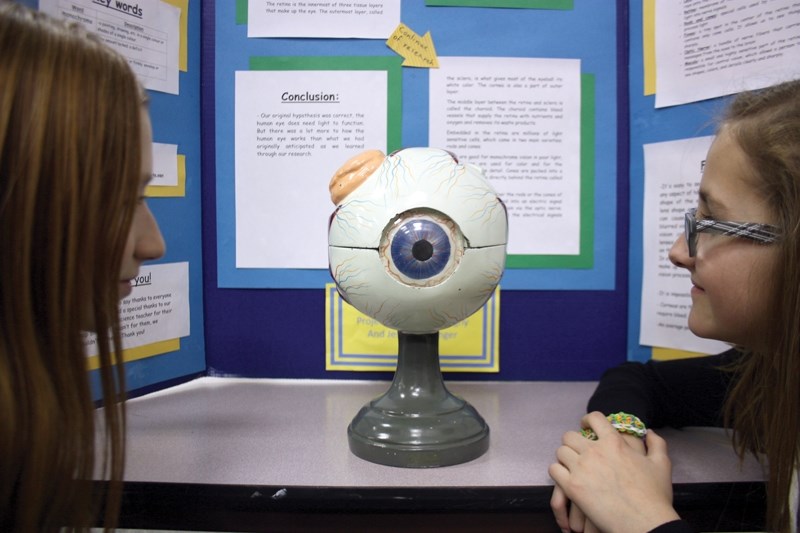 About 100 students from around the Westlock region took part in the regional science fair at the Westlock &#038; District Community Hall last Thursday evening. Jessica
