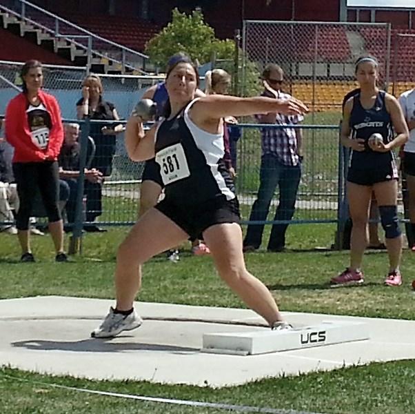Nine Westlock athletes took part in the provincial track and field championships last weekend in Edmonton. Amelia Kulmatyski was Westlock’s only medallist with a bronze in