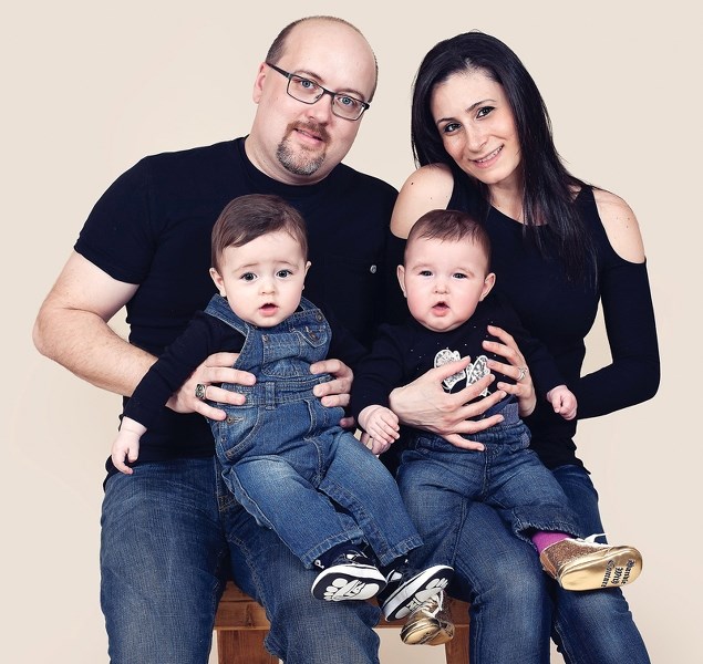 Westlock-St. Paul MP Brian Storseth will be stepping down when the 2015 federal election is called so he can spend more time with his wife Amel and twins Mazen (left) and