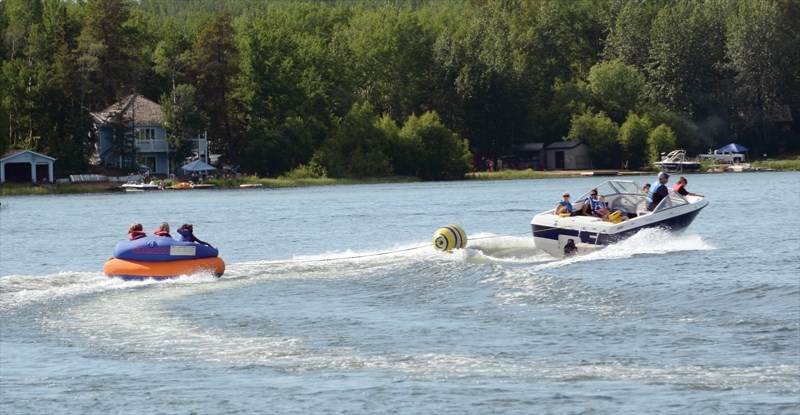 The scene at Long Island lake Saturday. Landowners from around the lake were at Tuesday’s Westlock County council meeting and voiced their displeasure with a recent tax hike.